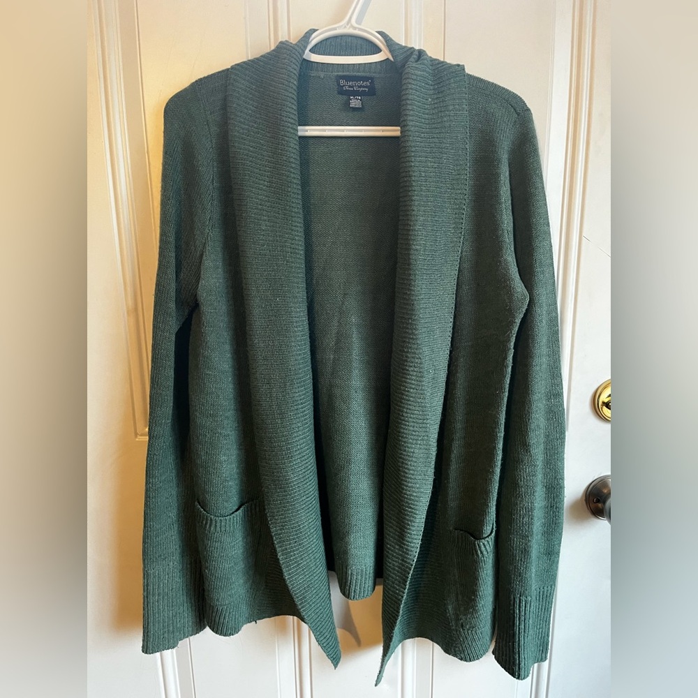 Bluenotes | Green Cardigan